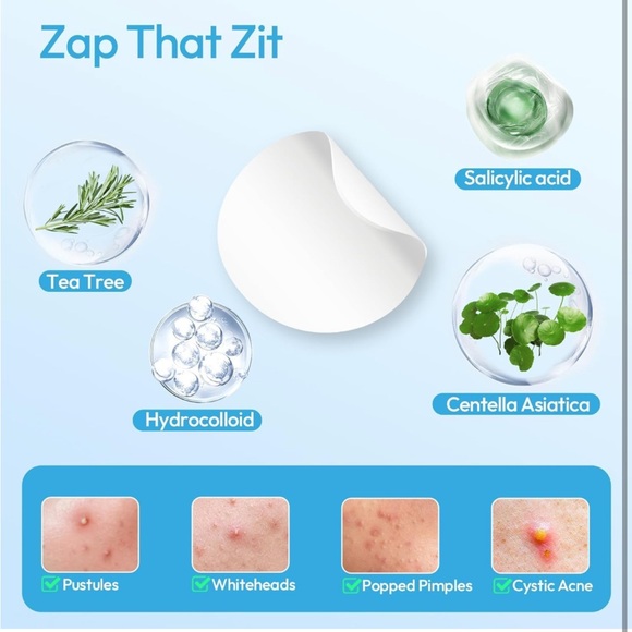 280 Hydrocolloid Acne Patches, Zit Patches for Day and Night Invisible - Picture 3 of 9